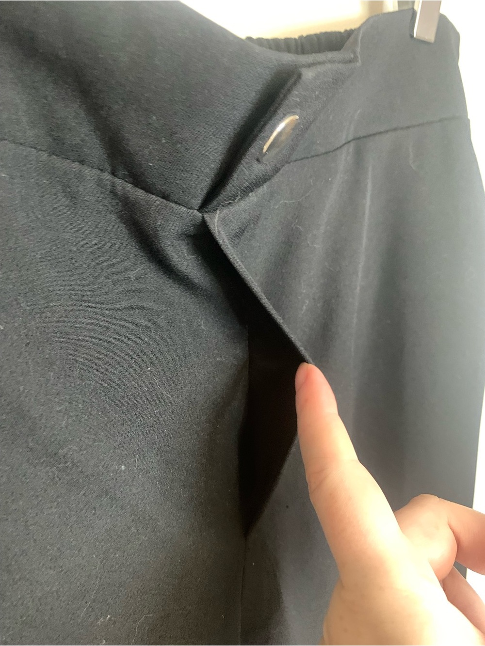 Zara Black Cargo Pants L - Picture 7 of 9